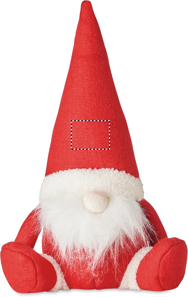 Felt Christmas dwarf hat 05