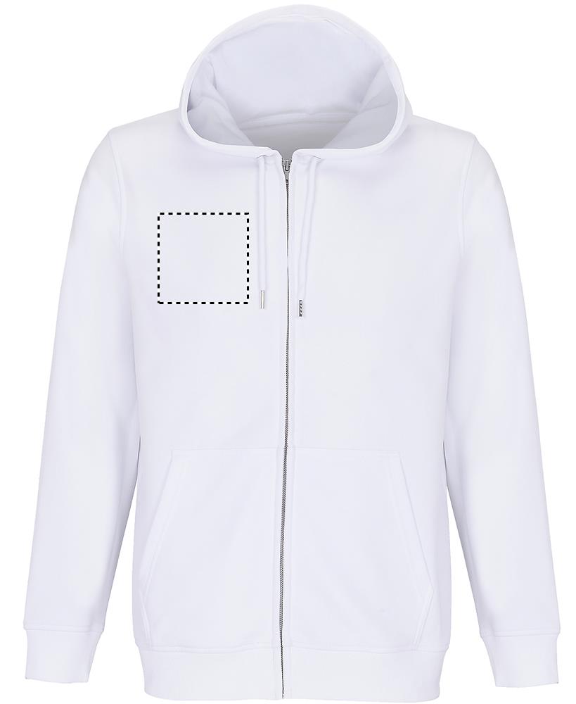 CALIPSO FULL ZIP HOODIE chest right wh
