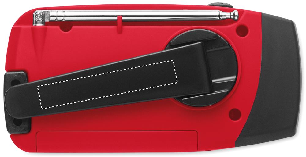 Radio portatile con torcia LED crank 05