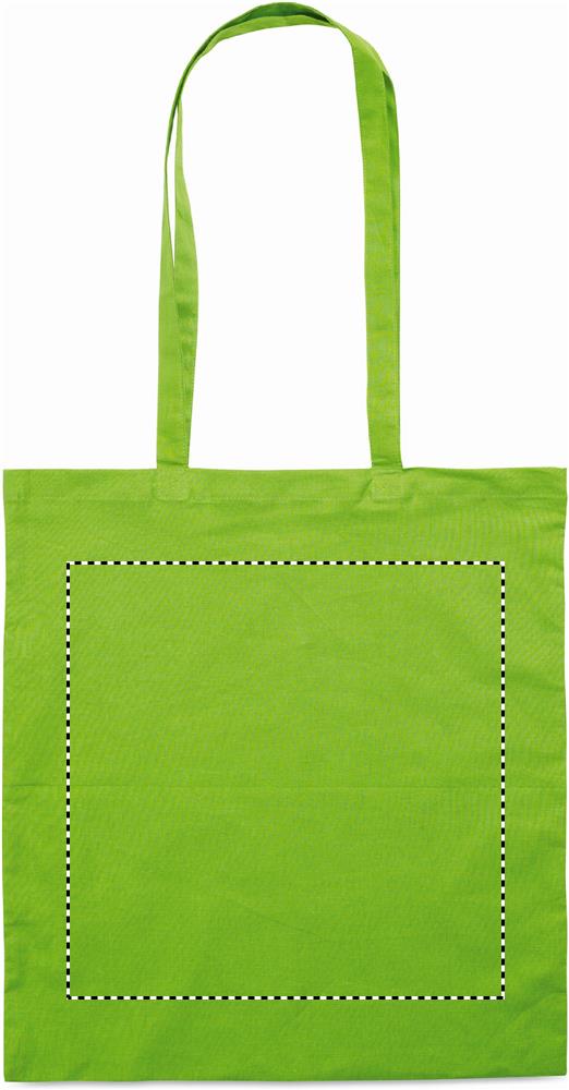 140gr/m² cotton shopping bag back 48