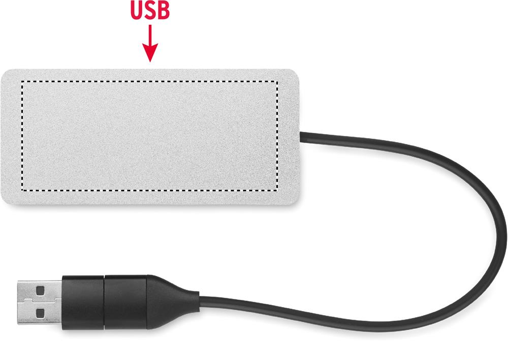 Hub USB a 3 porte side 1 14