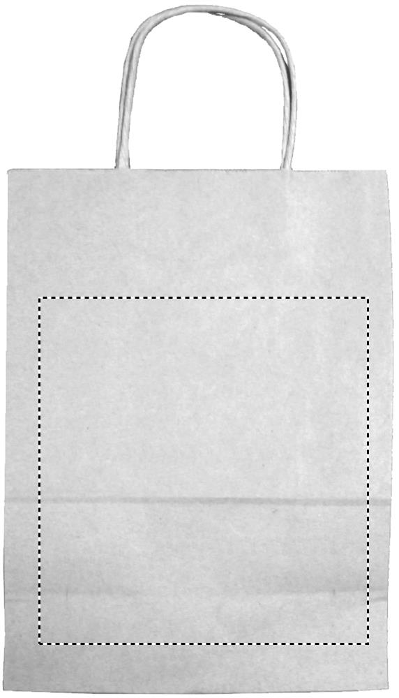 Gift paper bag medium 150 gr/m² front 06