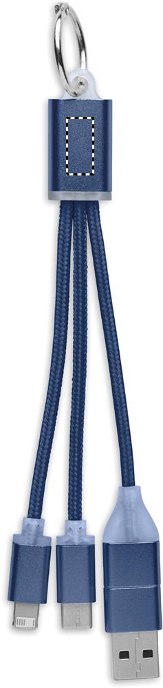 4 in 1 charging cable type C back 85