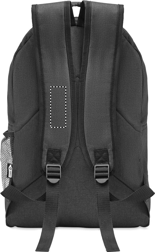 600D RPET 2 tone backpack shoulder strap right 03