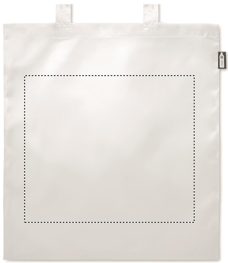 Shopping bag in RPET front 06