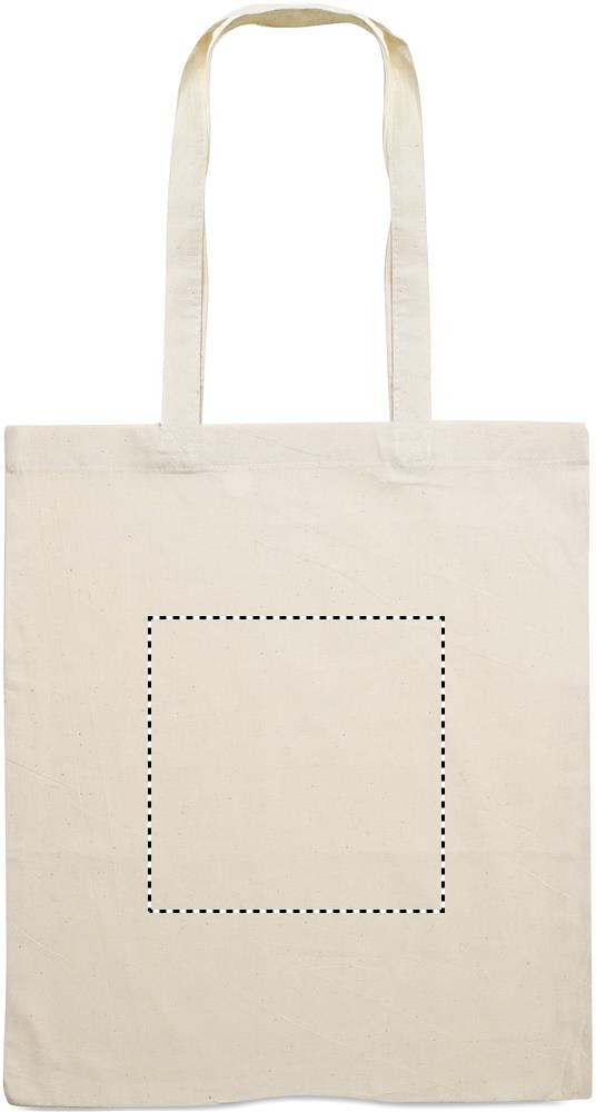Organic cotton shopping bag EU embroidery 13