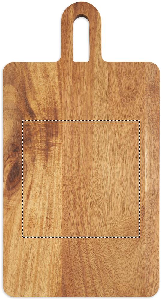 Acacia cutting & serving board side 2 40