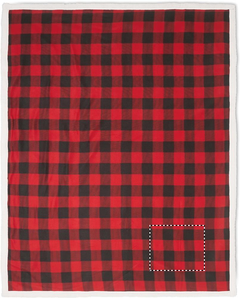 RPET sherpa fleece blanket blanket 05