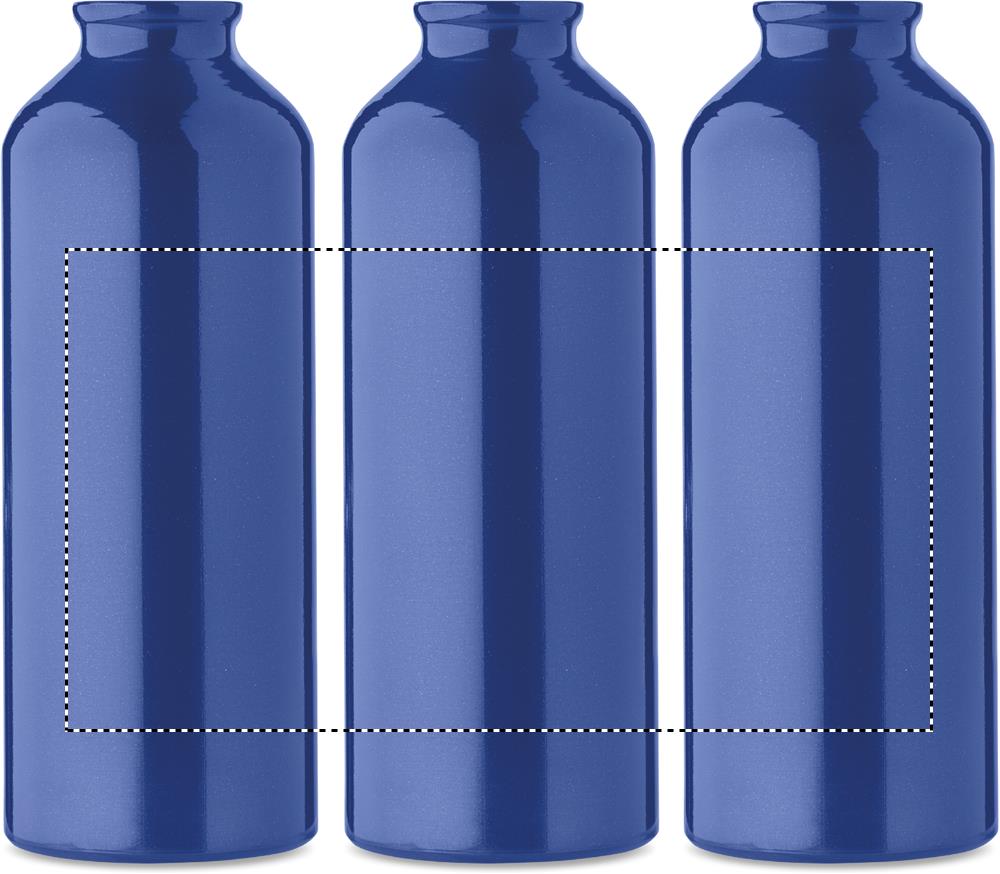 Recycled aluminium bottle 500ml roundscreen 04