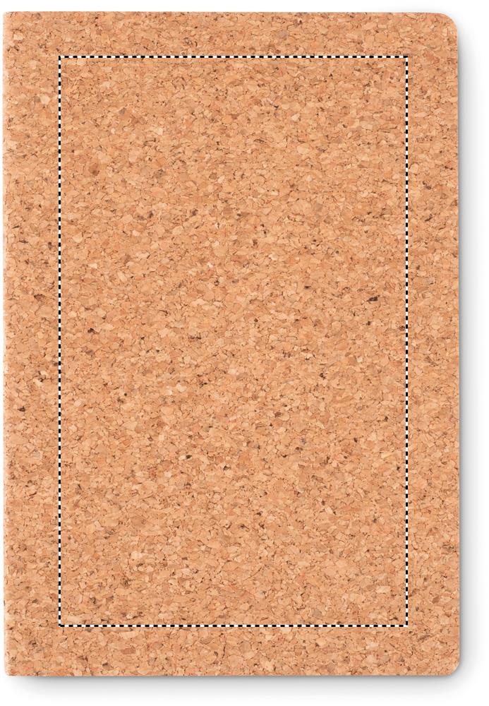 A5 cork notebook 96 lined front screen 13