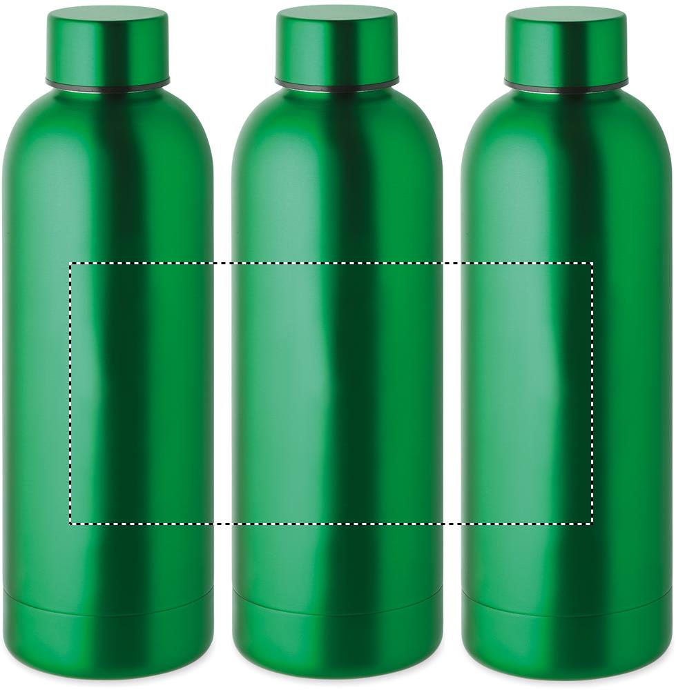 Double wall bottle 500 ml roundscreen 09