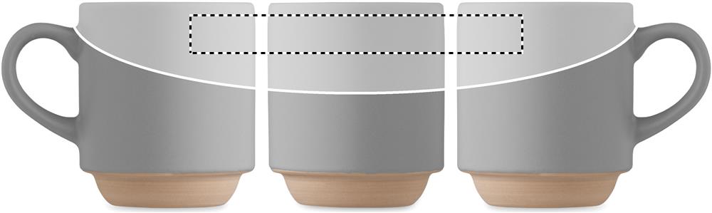 Tazza impilabile in ceramica da 17 inside tc 07