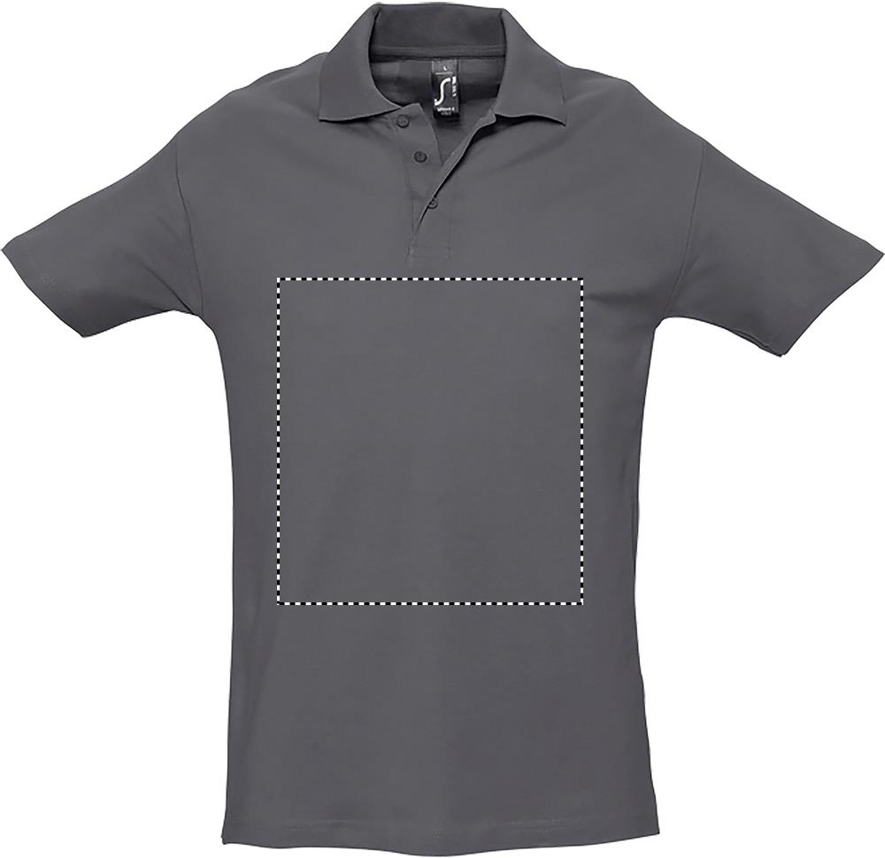 SPRINgII MEN POLO 210g front mu