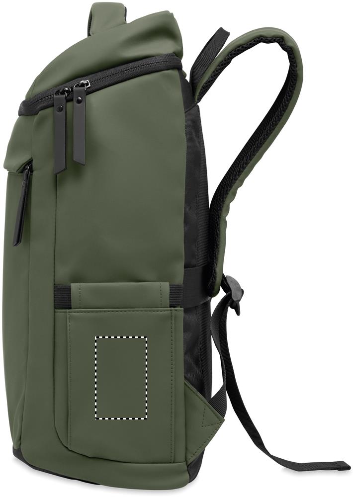 Zaino per laptop 15" in PU right pocket 60