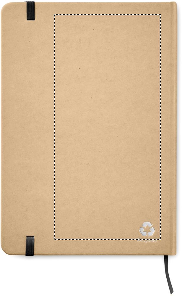 A5 recycled notebook 80 lined back 03