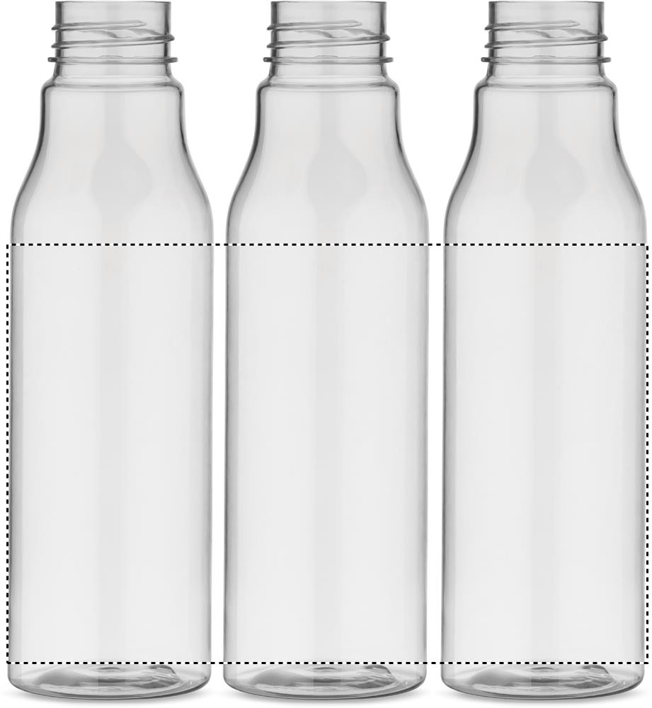 RPET bottle with PP lid 600 ml 360 22