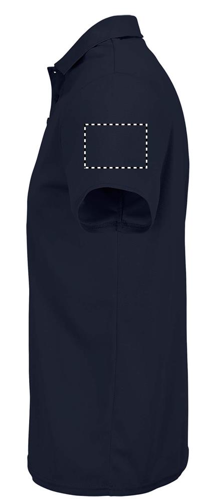 PITCHER UNISEX POLO arm left fn