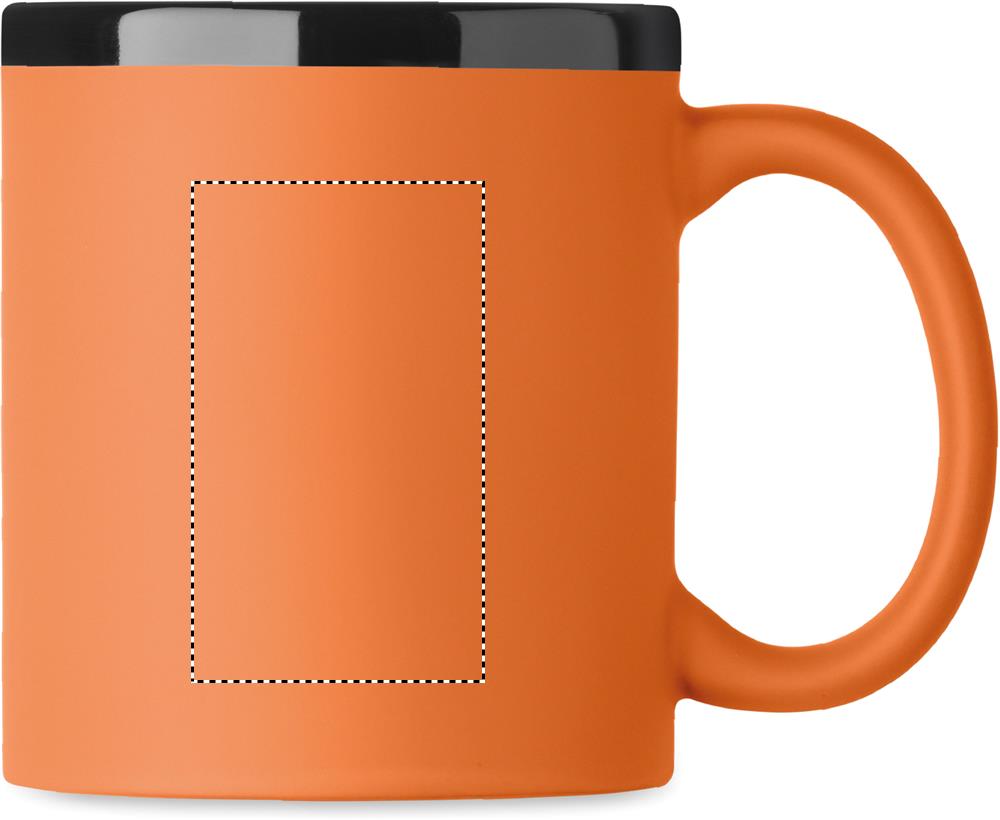 Ceramic mug for laser 300 ml right handed 10