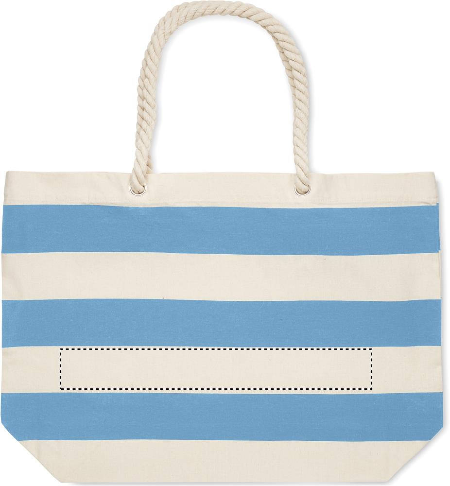 Borsa mare in cotone 220 gr/m² stripe 3 66