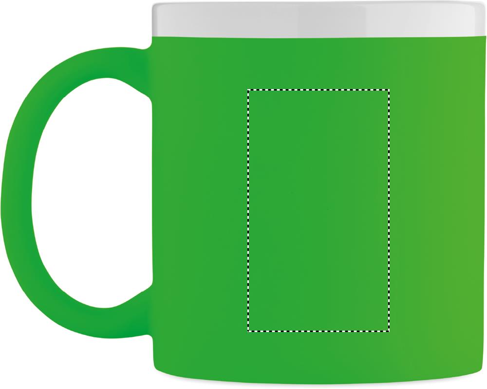 Ceramic mug 300ml left handed 68