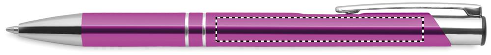 Penna a sfera in alluminio clip right handed 38