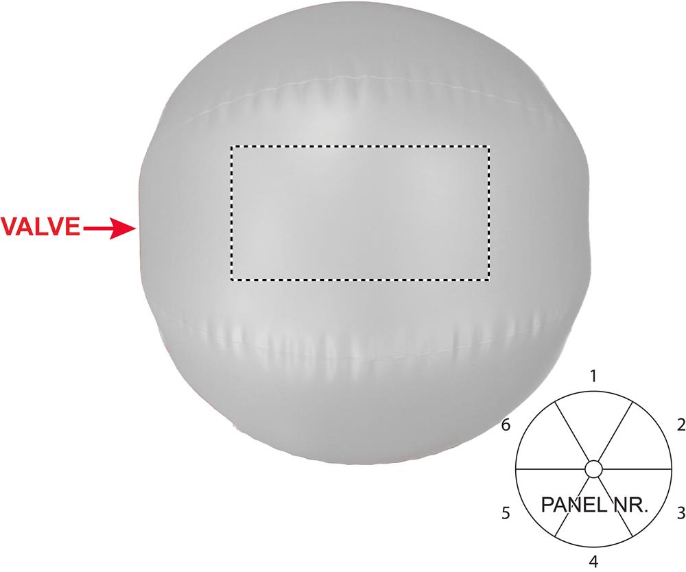 Large Inflatable beach ball panel 3 06