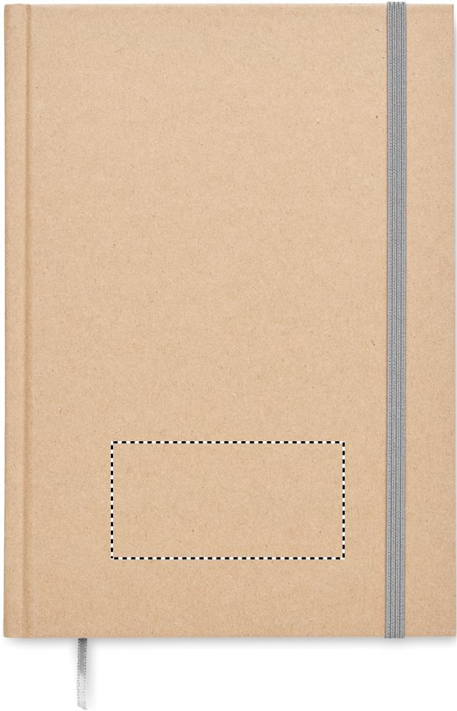 A5 recycled page notebook front pad 07
