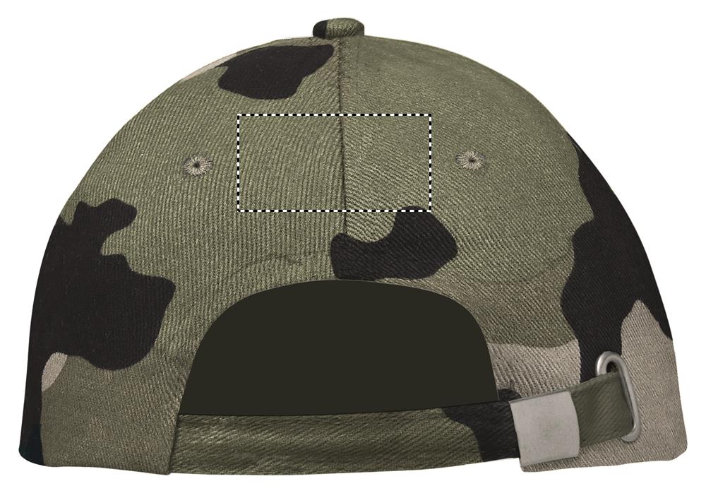 BUFFALO SIX PANEL CAP back ca