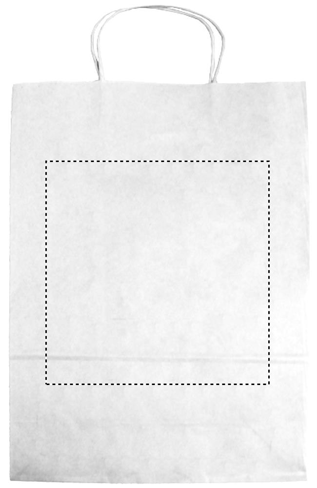 Gift paper bag large 150 gr/m² back 06