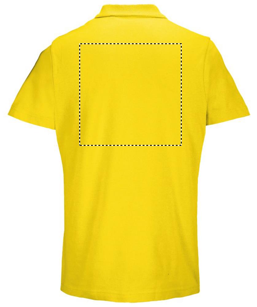 PULSE UNISEX POLO back go