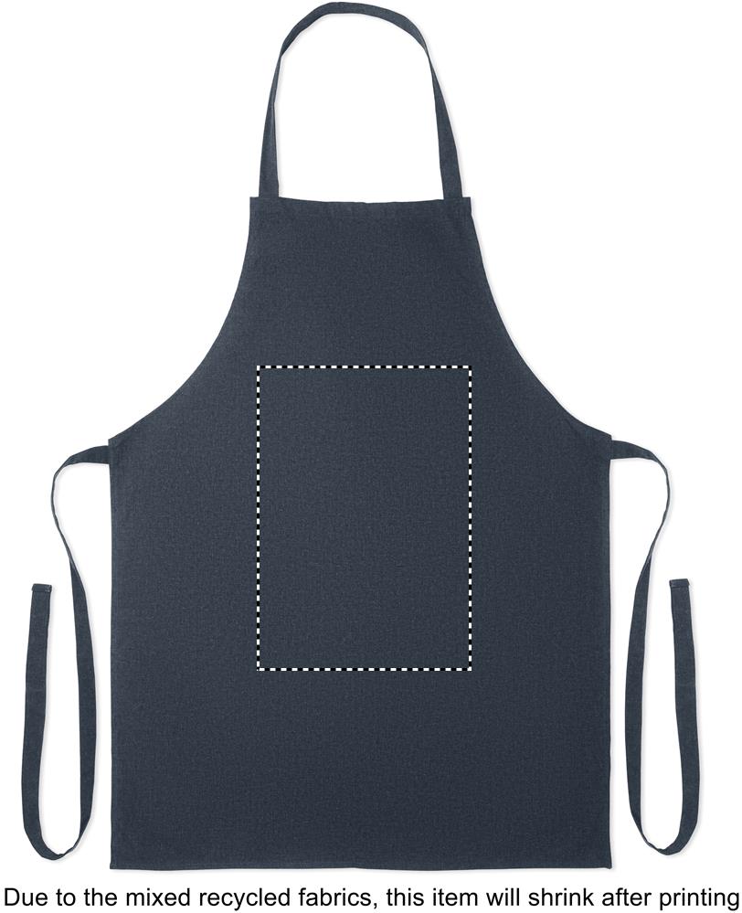 Recycled cotton apron front middle 85