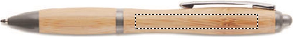 Penna a sfera in ABS e bamboo right handed 16