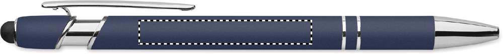 Penna in alluminio riciclato clip left handed 85