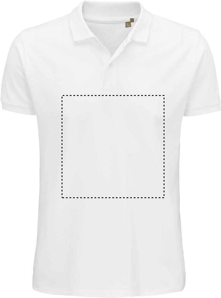 PLANET MEN Polo 170g front wh
