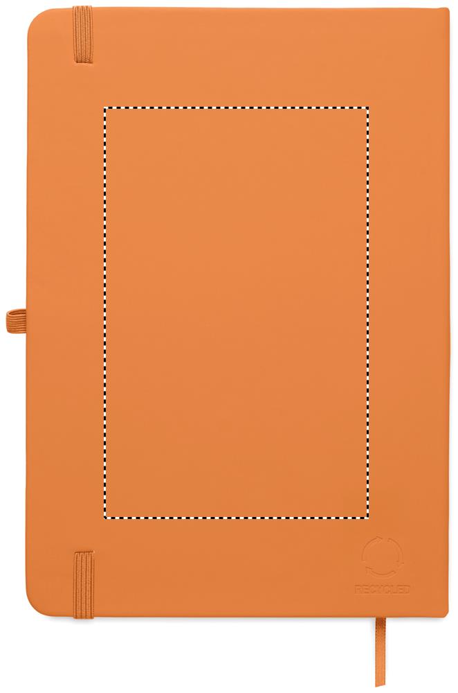 Notebook A5 in PU riciclato back 10