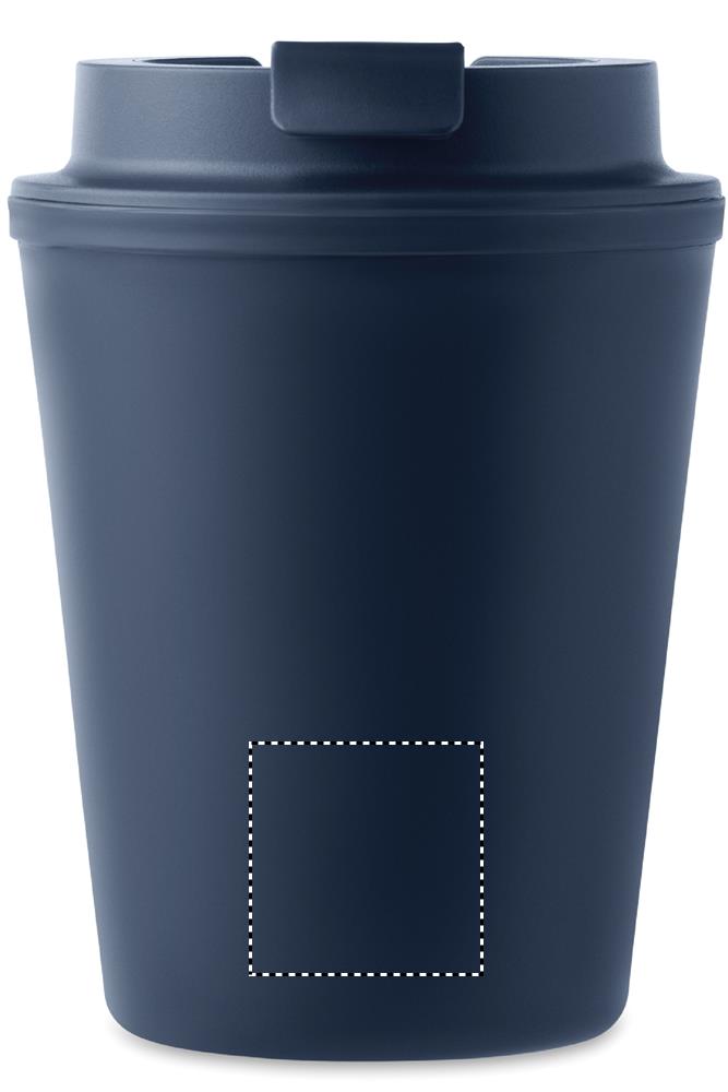 Recycled PP tumbler 300 ml front lower 85