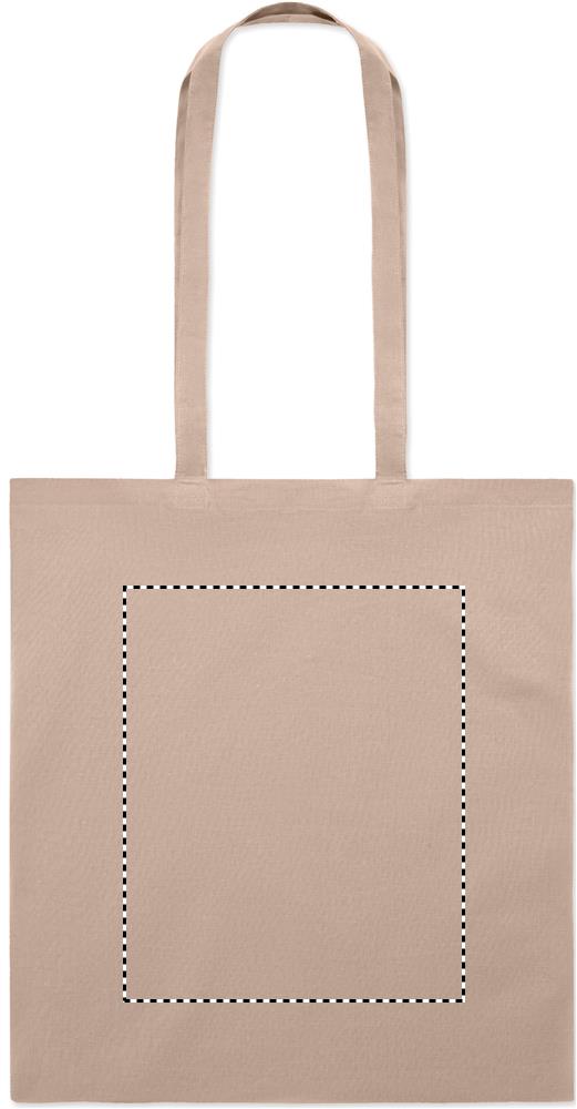 140 gr/m² cotton shopping bag embroidery 65