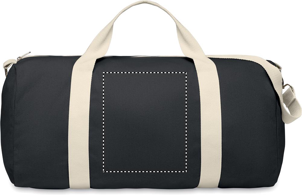 Recycled duffle bag 320 gr/m² back 03