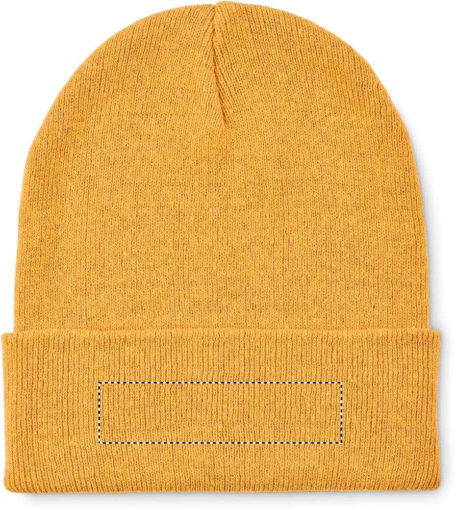 Berretto in maglia con bordino back bottom 08