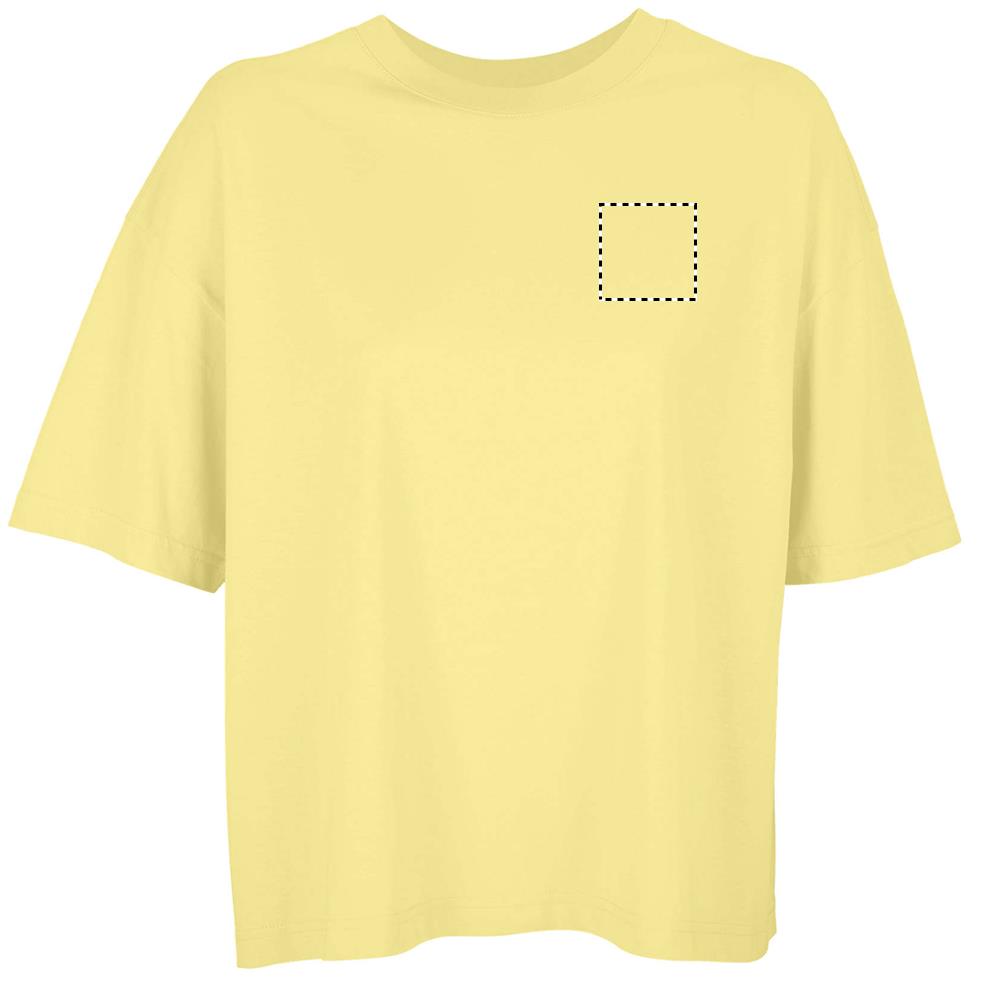 BOXY WOMEN T-SHIRT OVERSIZE chest ly