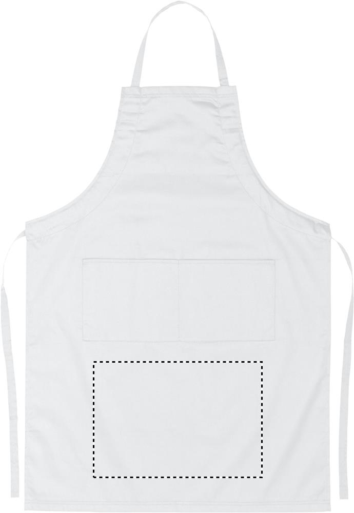 Adjustable apron front below pocket 06