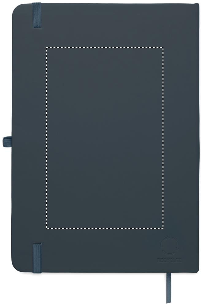 Notebook A5 in PU riciclato back 85