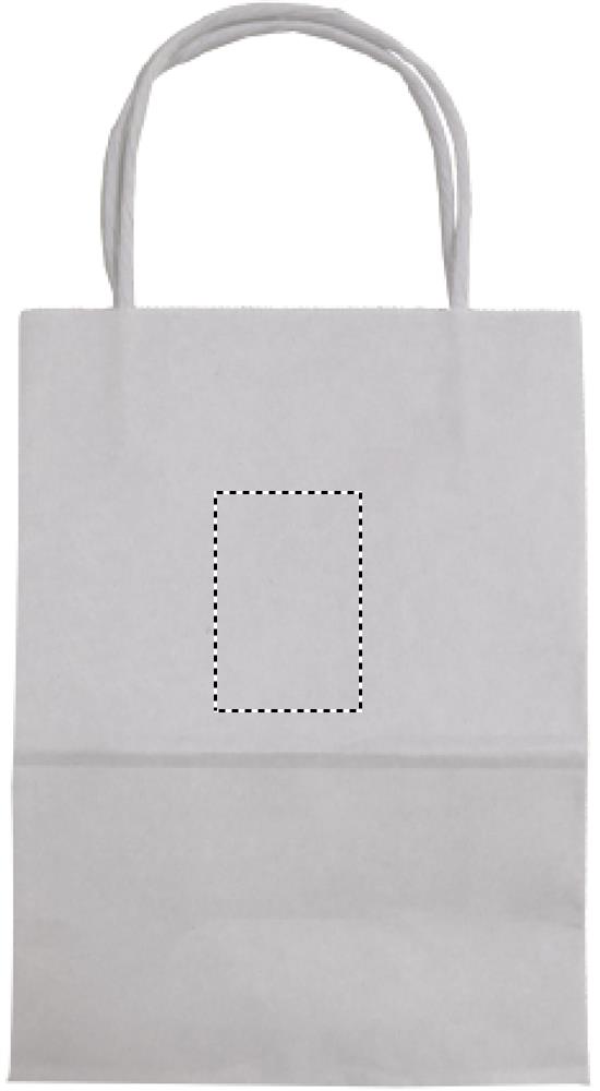 Gift paper bag small 150 gr/m² front transfer 06