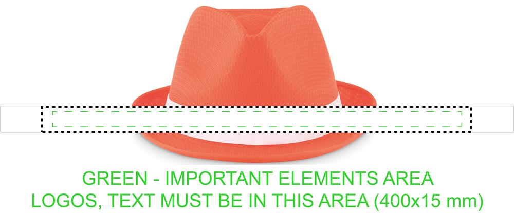 Coloured polyester hat band sublimation 10