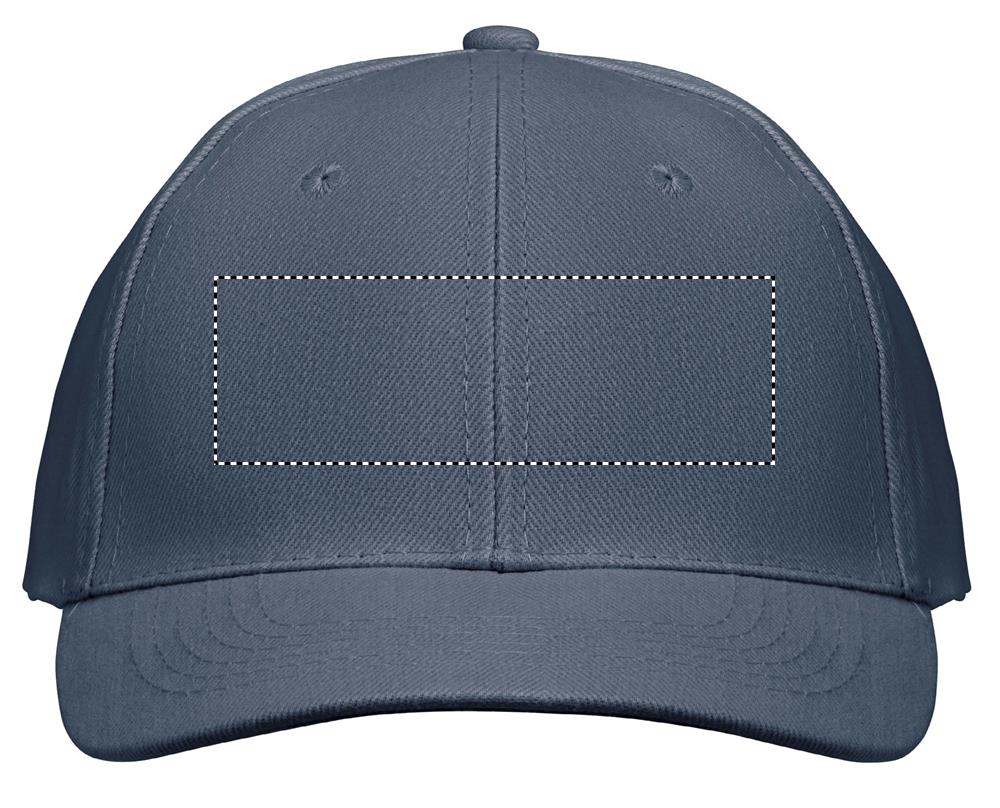 BUFFALO SIX PANEL CAP front embroidery dm