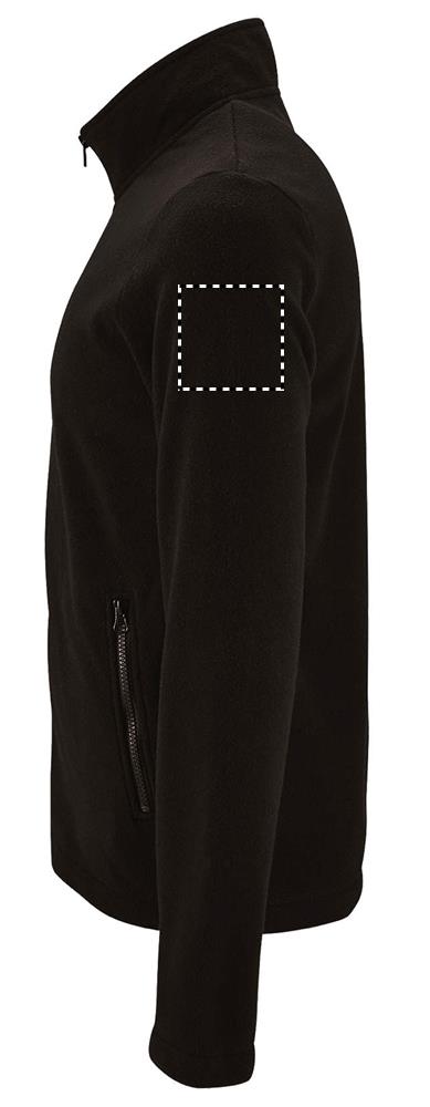 NORMAN MEN FLEECE 220 arm left bk