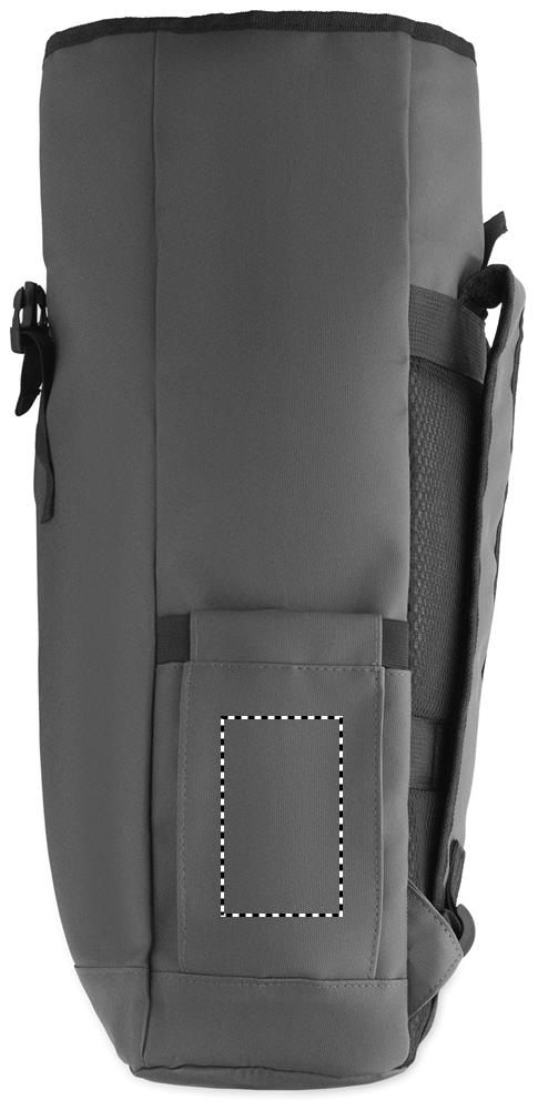 Zaino Rolltop per laptop 600D pocket right 15