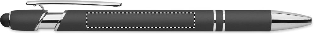 Penna in alluminio riciclato clip left handed 03