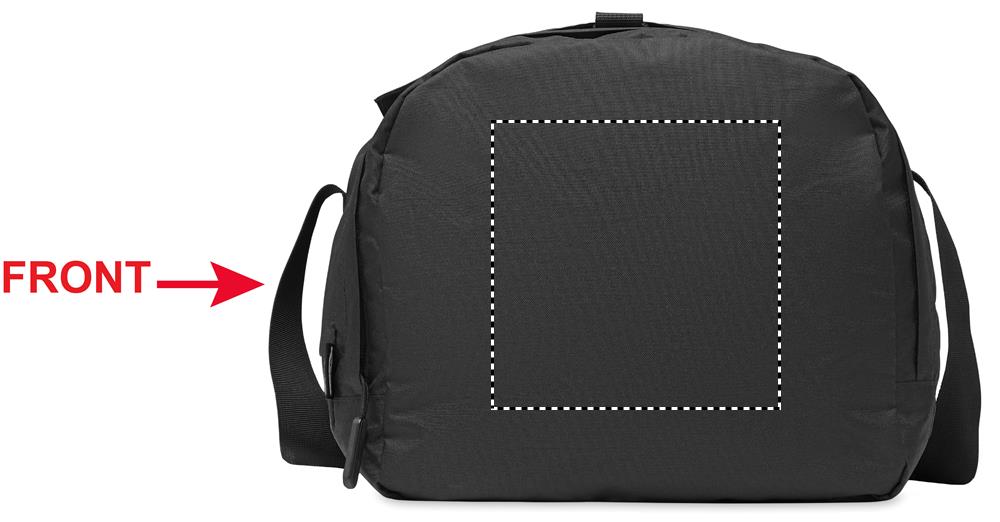 Large sports bag in 300D RPET side pocket 03