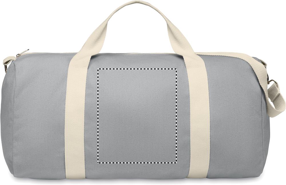 Recycled duffle bag 320 gr/m² back 07